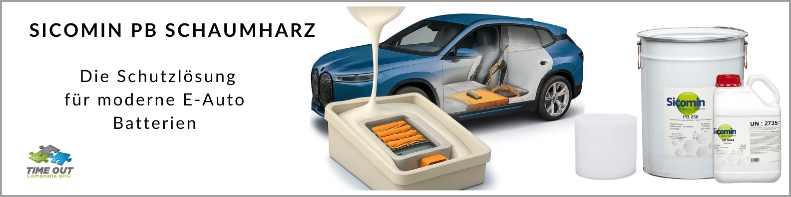 Sicomin PB Schaumharz für sensible Elektronik